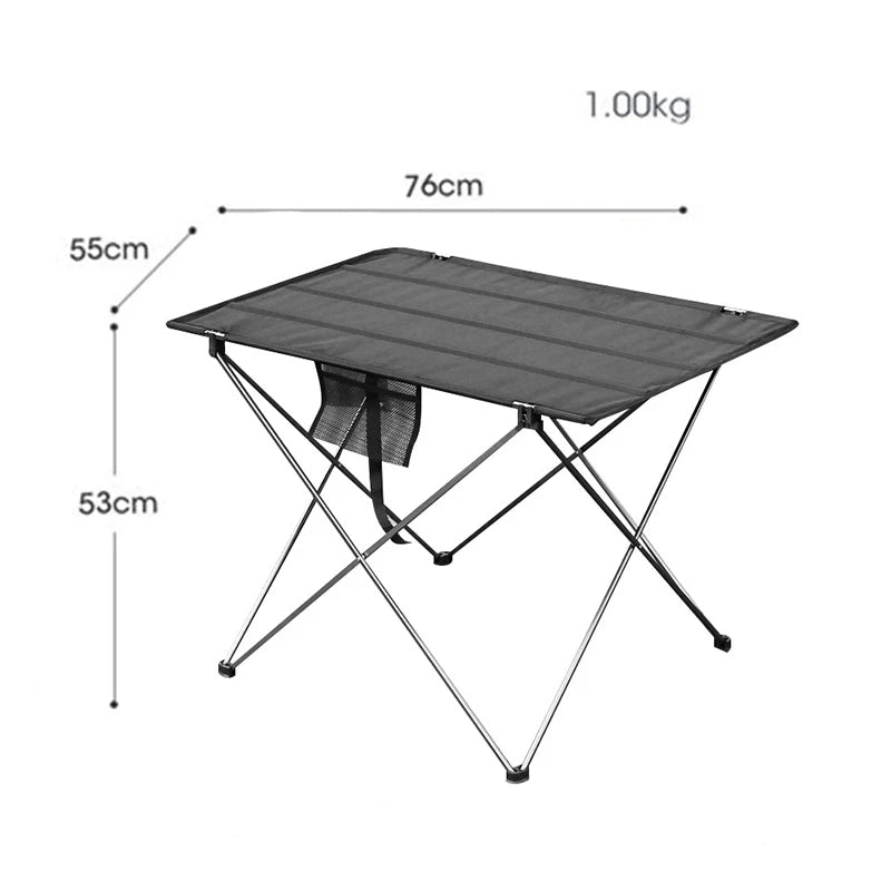 Outdoor Table Red Four Season Folding Camping Table Simple Ultralight Desk Fishing Tables 7075 Al Foldable Home Furniture