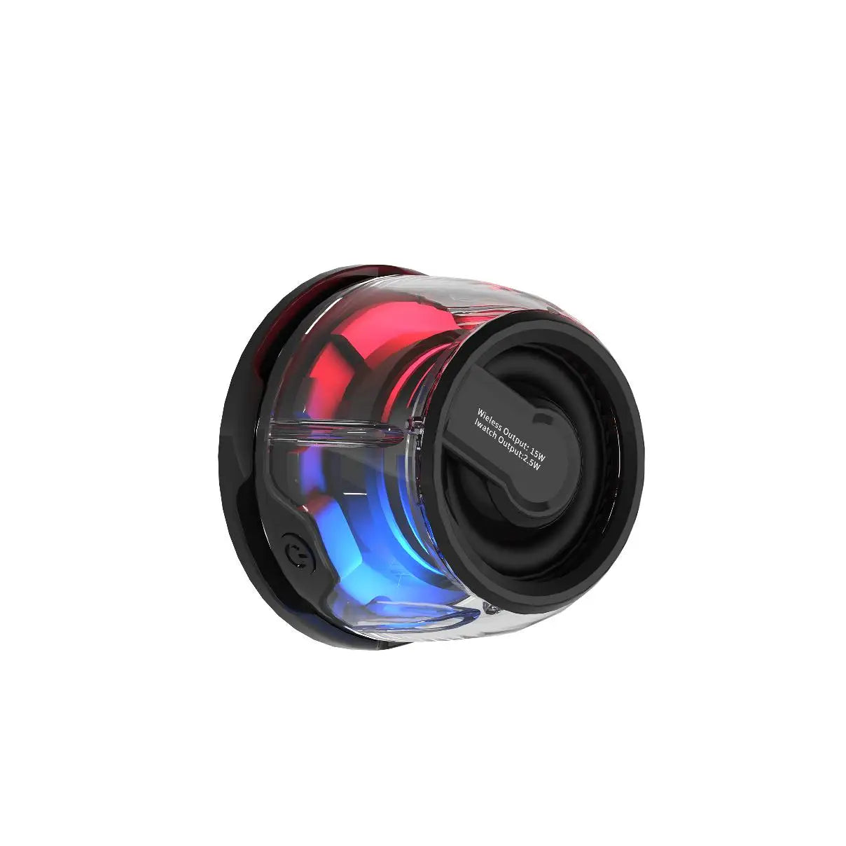 RGB Magnetic  Speaker Small Audio New Private Model Portable Magnetic Stand Desktop Speaker Atmosphere Light Wireless