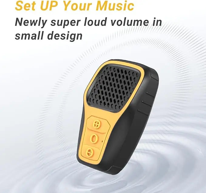 GA Wearable Bluetooth Speaker IP67 Waterproof Clip-on Mini Portable Speakers Wireless Clip Speaker With Built-in Mic Hands