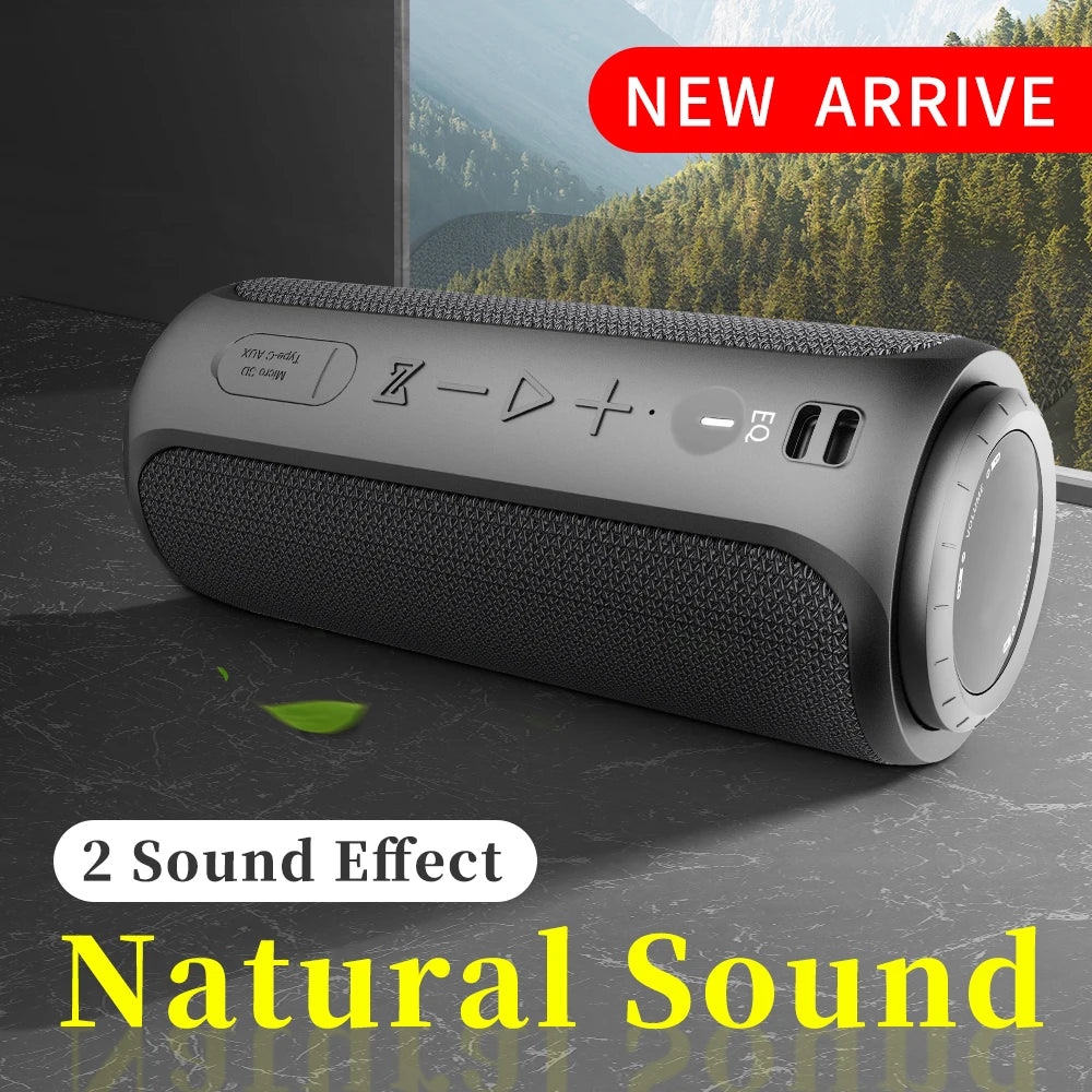 2025 New Design S12 High Quality 30W Waterproof DSP Wireless Subwoofer Perfect Sound Portable Mini Blue Tooth Computer Battery