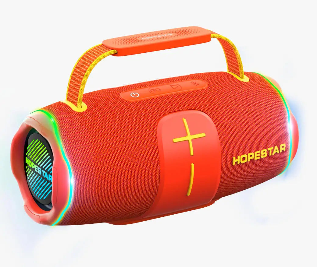 Hopestar H53pro High-Performance Portable Waterproof Speaker RGB LED Lighting Wireless Soundspeaker for Mobile Phone 70W
