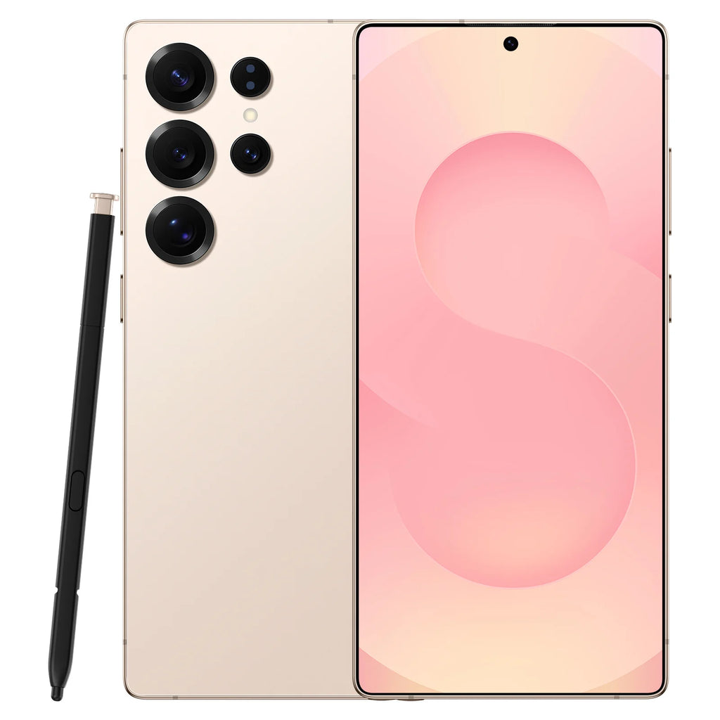 Free Shipping Hot Selling S24 S25 5g Smartphone 108mp Rear Camera 128gb/256gb/512gb/1tb Storage Hd Screen Wholesale Cell Phones