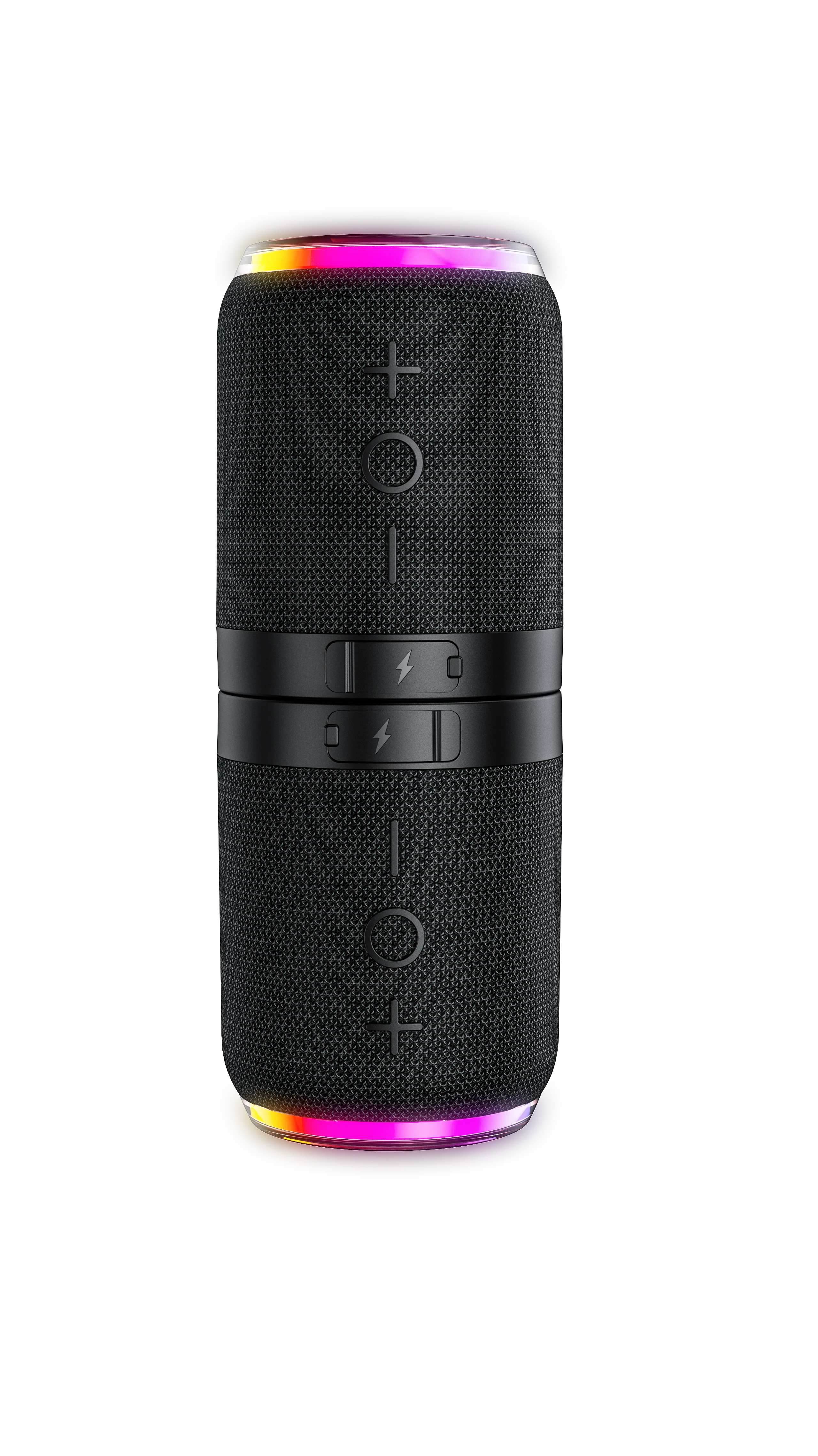High-Quality New Split-Type Speakers 2 Main Units with 5W*2 BT5.4 BT369 RGB LED Light Rechargeable Battery for Outdoor/Indoor