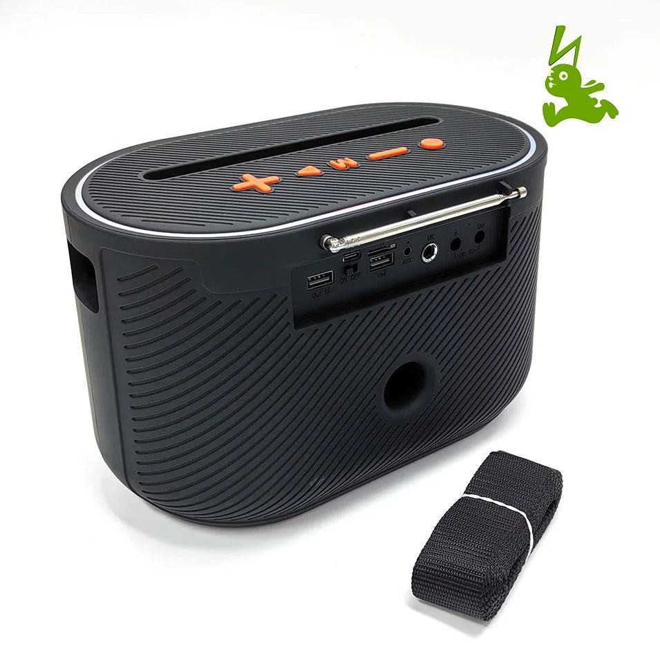 Factory Outdoor Handheld Portable Subwoofer IPX4 Waterproof RGB for Bluetooth Speaker for Party Home Use Compatible with