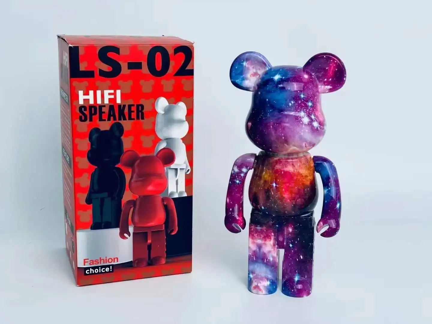 Fashion LS-02 Painted Bear Bluetooth Speaker Color Bear Creative Speaker Wireless Mini Speaker for Gift