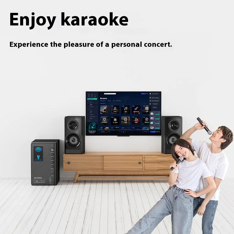 60W Active Multimedia Desktop Karaoke Subwoofer Home Theater System for Bluetooth for Living Room TV Sound Cinema for Home Use