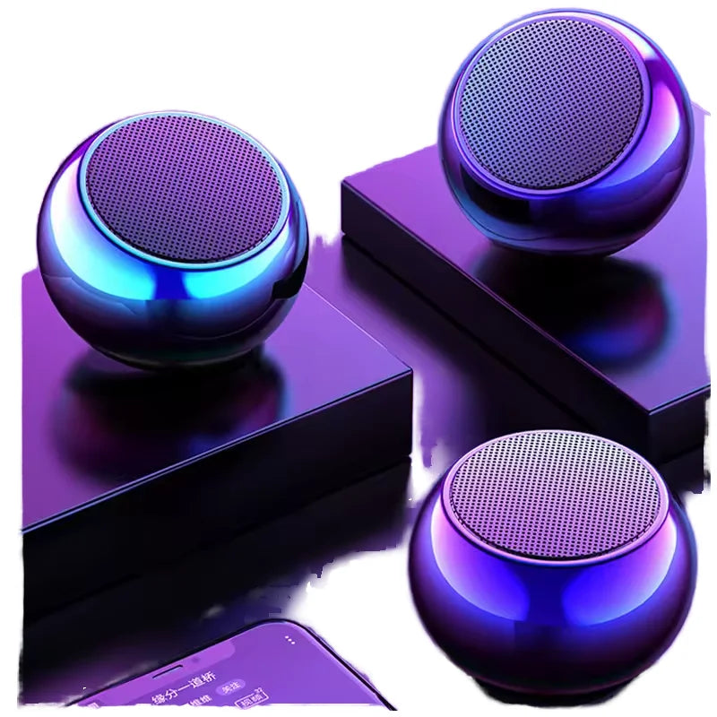 Aluminum Metal Mini Sexy Bluetooth Sports Outdoor Portable Sound Box M3 Super Mini Wireless Smart Speaker