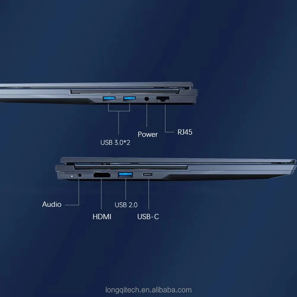 OEM Factory's Dual Screen Notebook Core I7-9750H Processor 16 Inch + 14 Inch 2K Touch Screen Laptop for Business New Camera