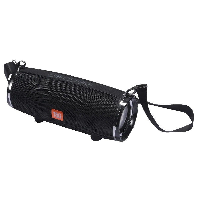 Factory Direct Sales TG189 Wireless Speaker Colorful Dazzling Light for Bluetooth Speaker Card U Disk Convenient for Mobile