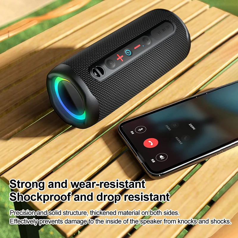 Lower Price Latest Version  Wireless  Party Speakers Bluetooth 12W with RGB Light Speaker
