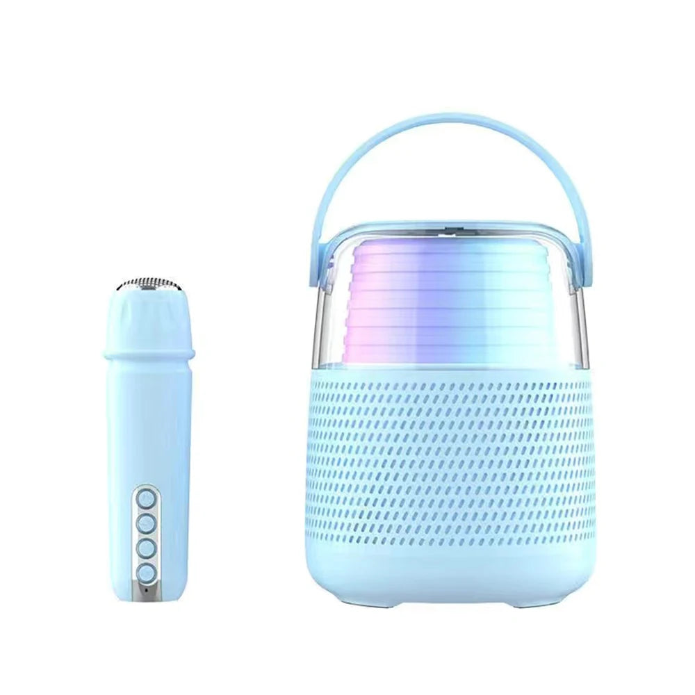Cyboris Y1 Mini Karaoke Player Wireless Speakers Portable Microphone BT Speaker Sound Family Party Karaoke Subwoofer Boombox