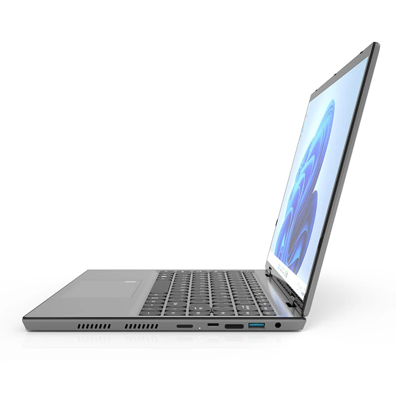 360 YOGA Laptop 14" Touchscreen Notebook Shell Aluminum Alloy Intel N95 Quad Core Office Laptop for Business