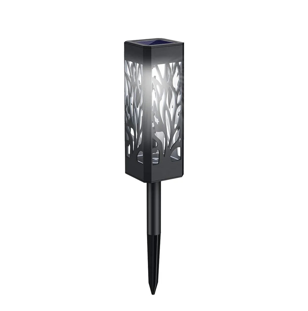 Solar Lights Outdoor with Solar Panel Pathway Lights IP65 Waterproof Garden Lights Auto ON/Off for Landscape Pathway Patio Decor