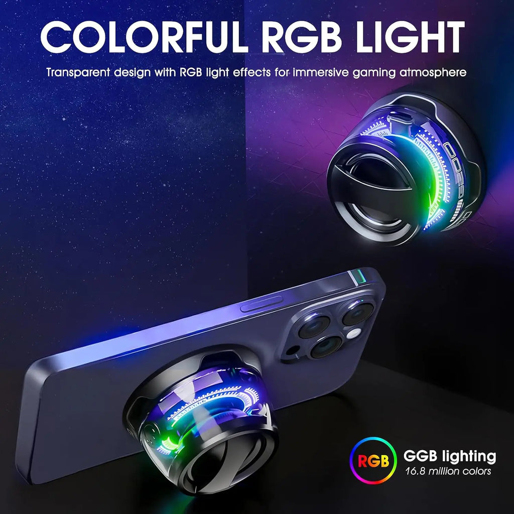 Stylish Mini Magnetic Bluetooth Speaker 5W RGB Lights Clear Sound Compact Easy to Carry for Home Office Outdoor Enthusiasts