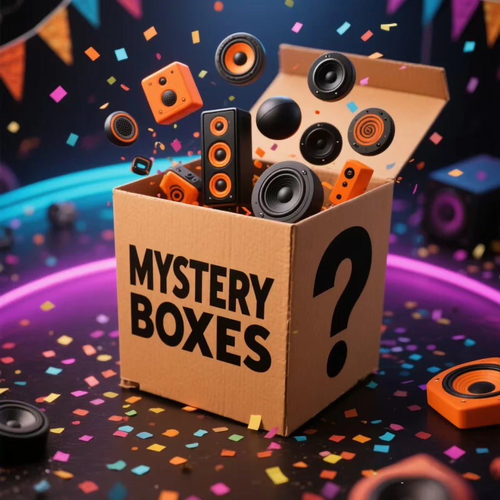 3C Mystery Box Electronic  Speaker Portable and Waterproof IPX6 Wireless Outdoor Speaker