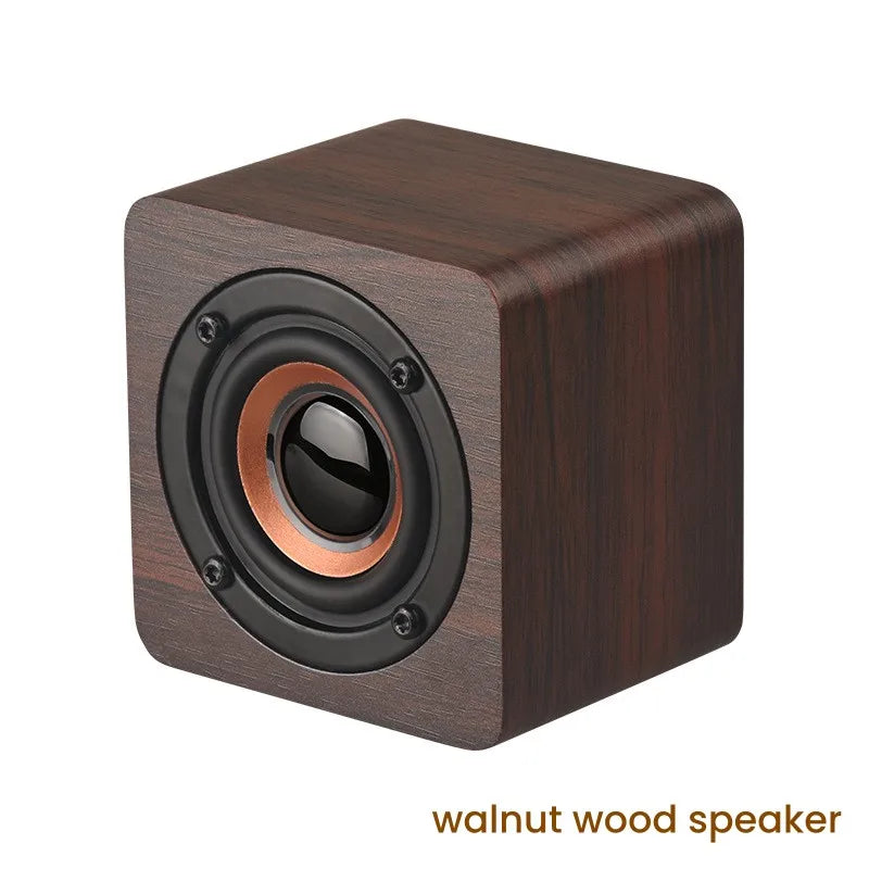 Unique Design Parlantes Wooden bluetooths Music Hifi Speaker Wood Wireless Speaker