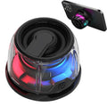 RGB Magnetic  Speaker Small Audio New Private Model Portable Magnetic Stand Desktop Speaker Atmosphere Light Wireless
