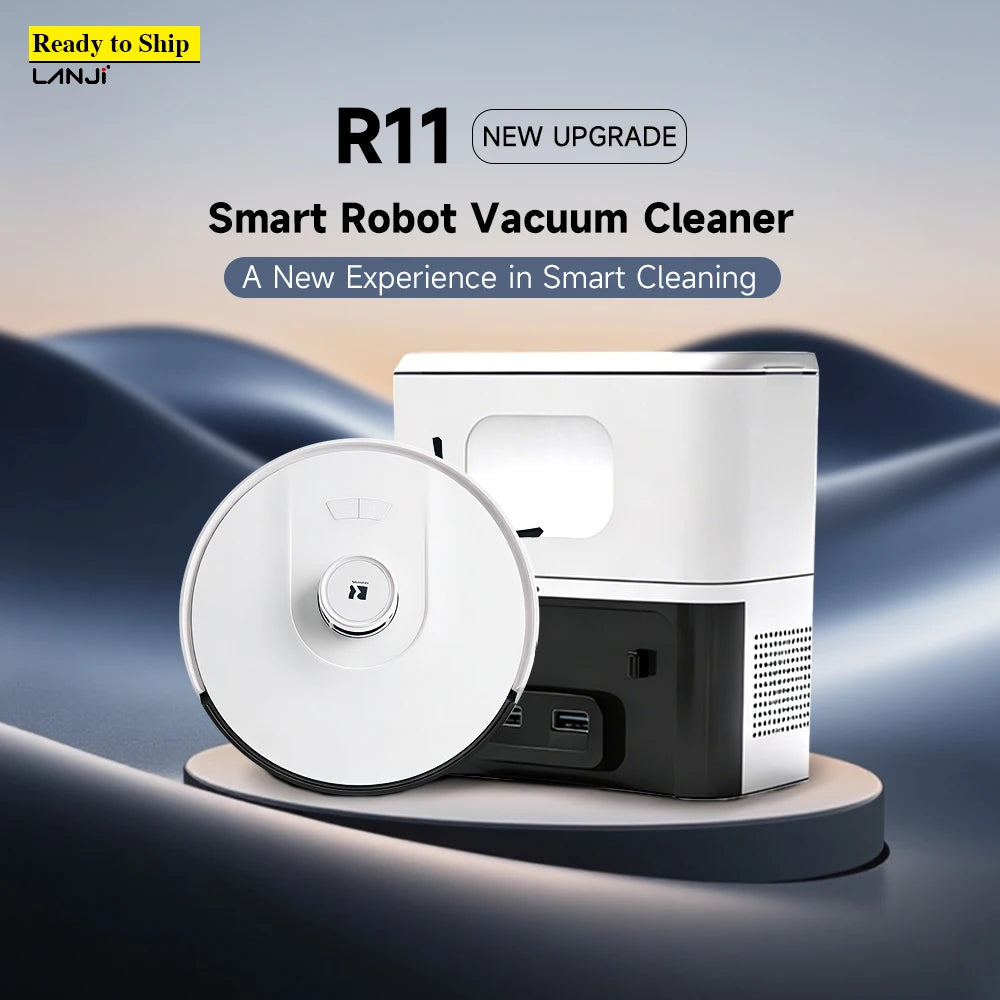 Redroad R11 Aspirapolvere Robot Wet Dry Cleaning Equipment Smart Home Appliances Electric Battery-Powered Featuring Water