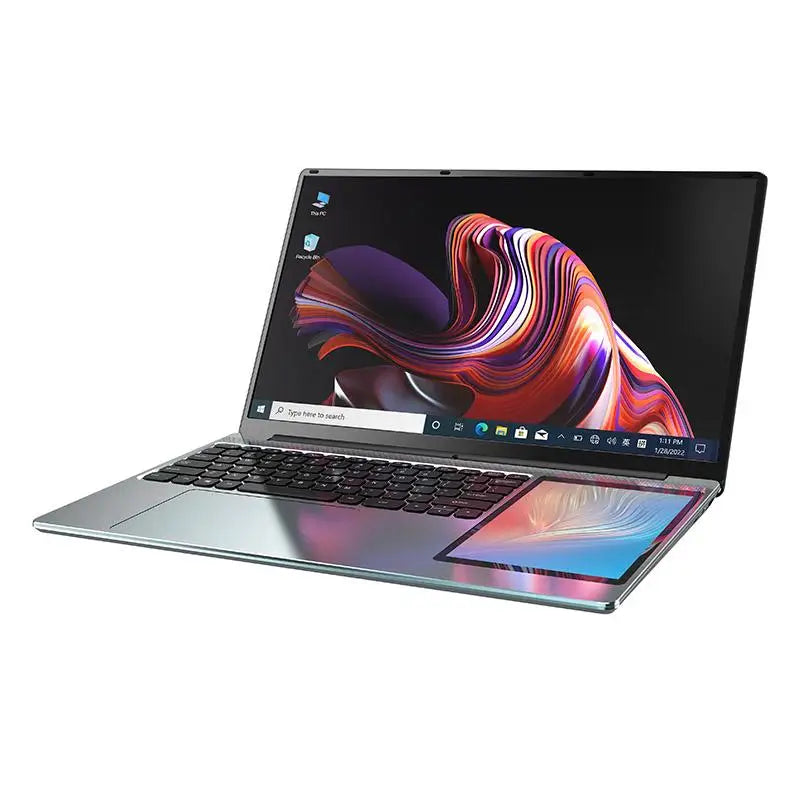 UNIWA ULAP Q15ZR Laptop 15.6inch and 7inch Dual Display Octa Core Gaming Computer Win11 OS 5400mAh Battery