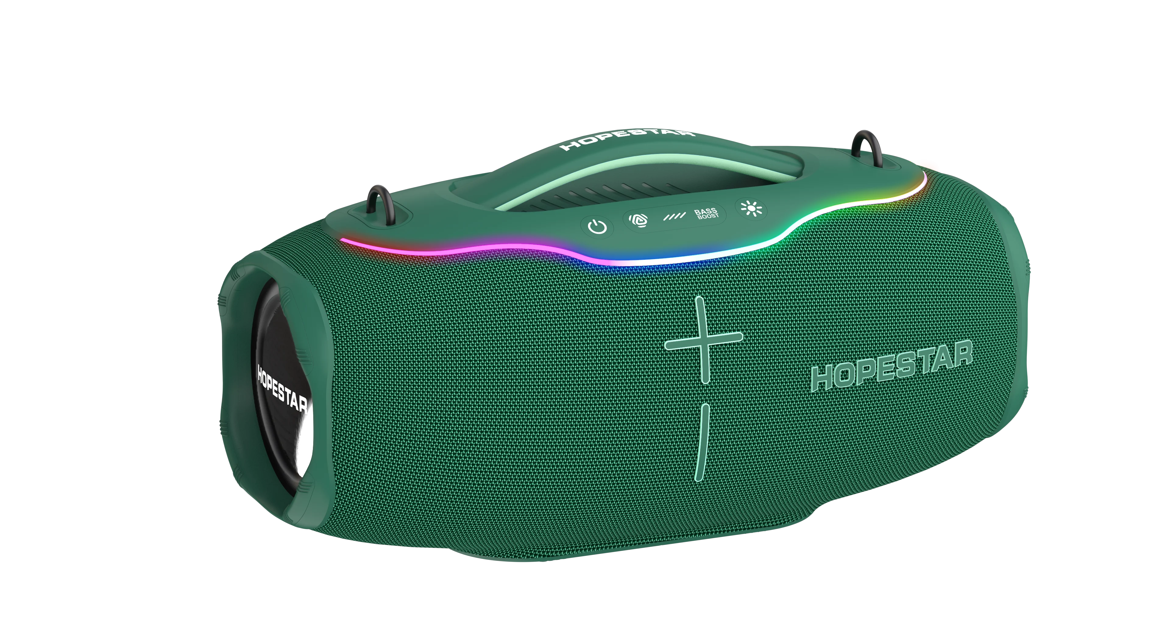 HOPESTAR H90 220W Portable Wireless Stereo Audio System Waterproof RGB for 5.3 Home Partybox Karaoke Subwoofer Speakers