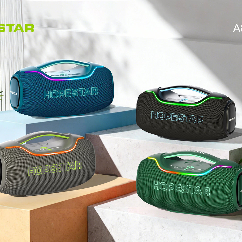 Hopestar A80MINI Portable Outdoor Wireless Blue Tooth Speaker Waterproof Subwoofer Bass Tf Card Speakers Wholesale