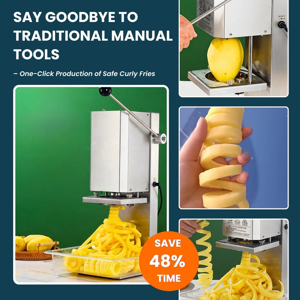Surprise Gift Making Low Energy Consumption Air Fryer Machine For Potato Chips 220V Heavy Duty French Fry Cutter