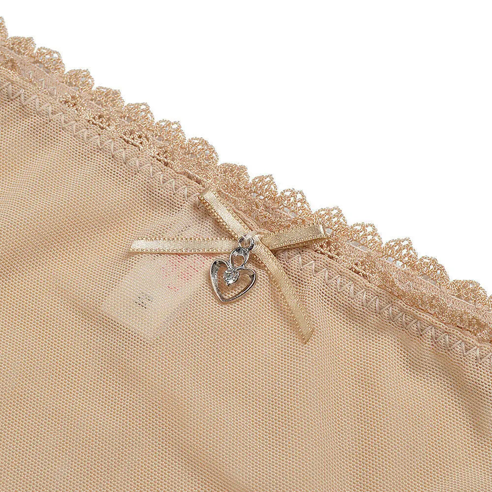 New Women bra panty see through M L XL XXL XXXL sexy gauze mesh transparent thin Bras B C D E F 75 80 85 90 95 100 Dropship