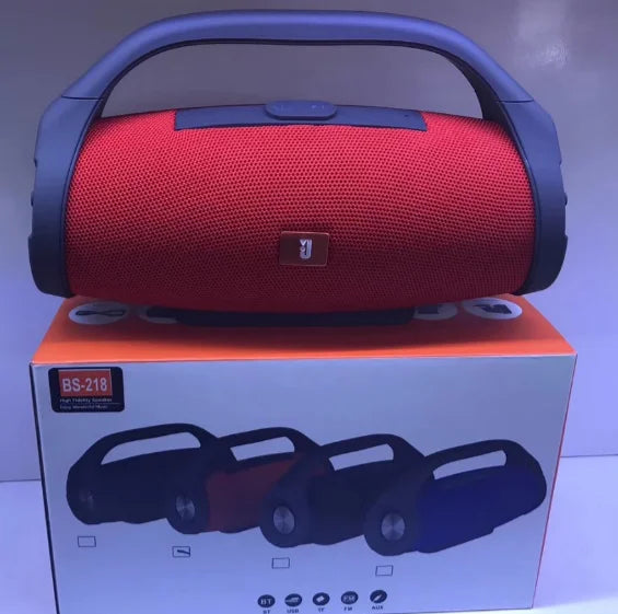 New Arrival 10W BS-218 BT Speaker Outdoor Fabric Mini Bass Waterproof Portable BS218 Wireless Speaker Support USB TF Card