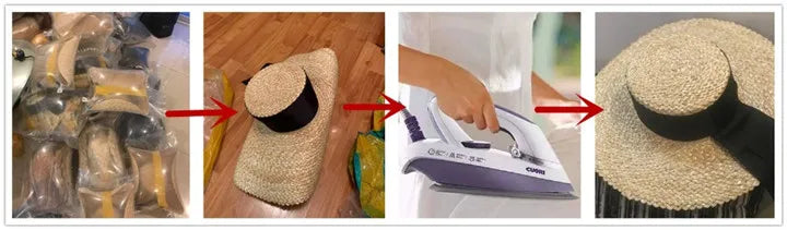 Summer Sun Woman Hat Irregularly Straw Hat Visor Hat Newsboy Hat Outdoor Activities Street Beach Travel Derby Hats Base