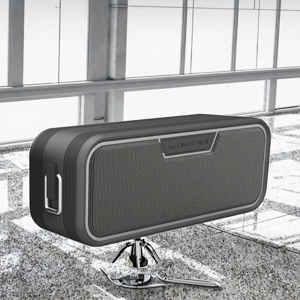 40 Watt V5.0 DSP EQ TWS TF Card Portable Mini for Bluetooth Speaker Deep Bass IPX7 Waterproof for Outdoors and Computer Use