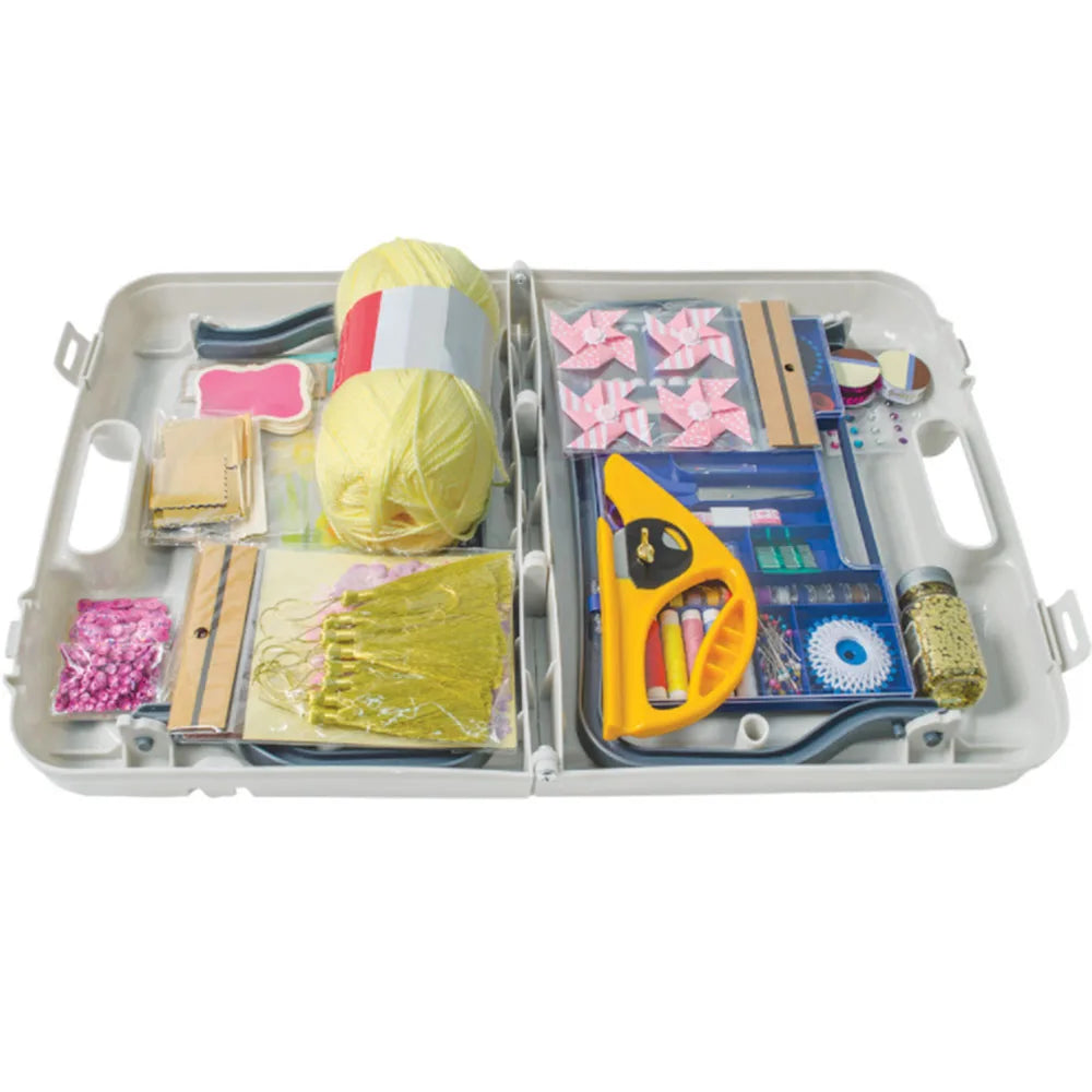 Folding Lap Desk with Storage Case  Multifunctional Folding Table Storage Case  Portable Plastic Mini Desk Camp Picnic Travel