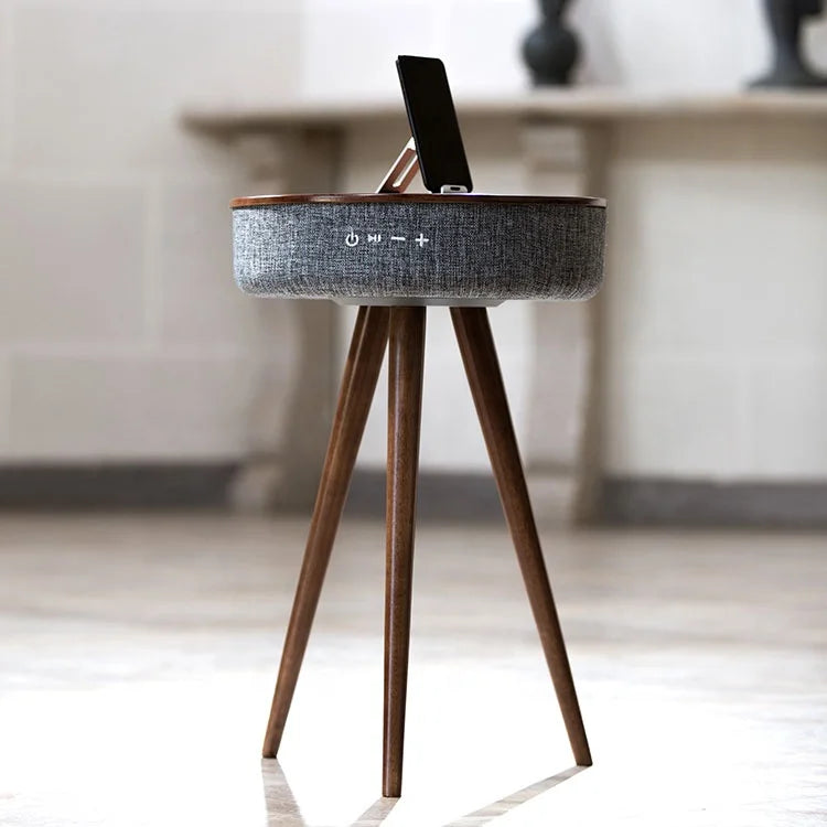 Professional 2.0 Speaker Manufacturers 6600mAh Power Bank Wireless Speakers Charging Side Coffee Table Speakers With Bluetooth