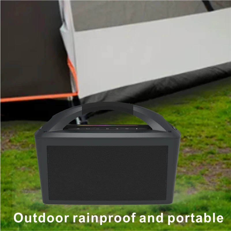 K3 KARAOKE Wireless Portable Speaker, Perfect Sound Quality, RGB Light, 21700 Power Cell for Outdoors