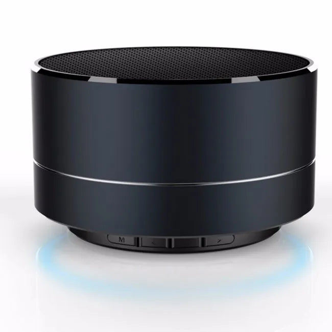 Mini Speaker Portable Stereo Wireless Speaker Hot Selling HD Sound A10 Metal Bass BT Mini Speaker with TF Card FM Radio AUX