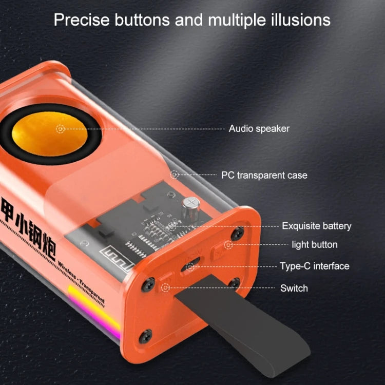Manufacturer Direct Sales High Quality Wireless Bluetooths Mini Car Speakers Outdoor Stereo Waterproof BT Speaker