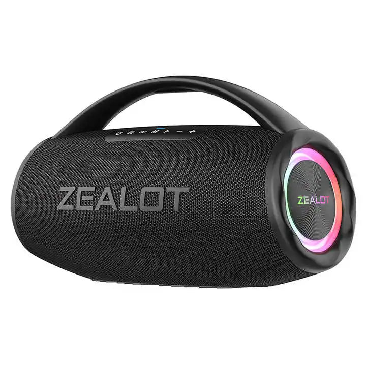 Zealot S98 Outdoor Party Speaker Professional Bluetooths 160W Bass Powered Portable Subwoofer Wireless LED Light Hifi Speaker