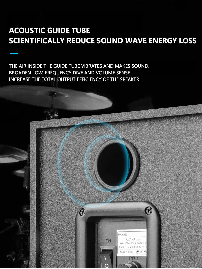 Tooth Subwoofer Blue Tooth Audio Card Usb Computer Desktop Computer Speakers 2.1 Wooden Multimedia Active Computer Speaker