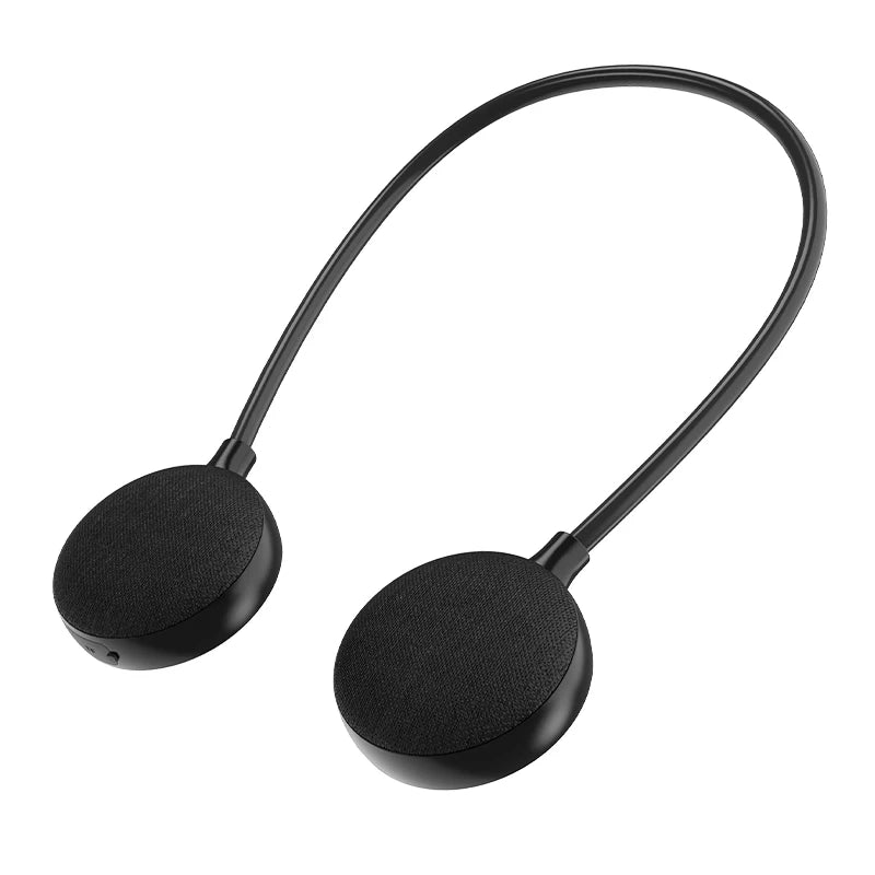 Rockmia EBS-906 Fashion Flexible Neckband Speaker Bluetooth 5.3  6W Wearable Wireless Music Player  Type C  TF Card Support