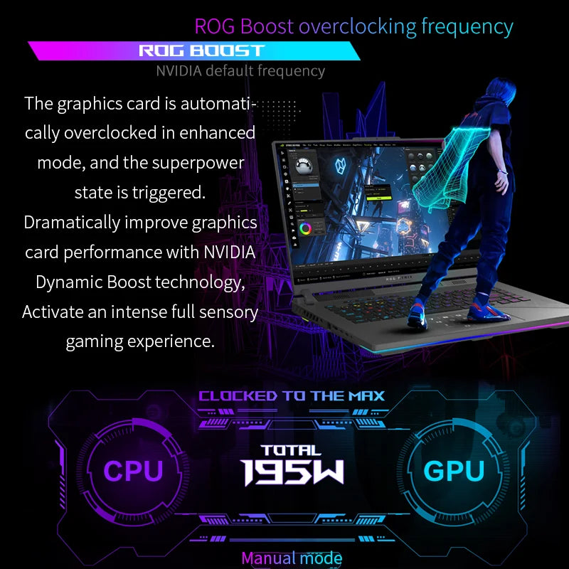 Factory Custom asus Rog Strix G16 Gaming Computer Laptop  Geforce Rtx 4070 16 Inch 2.5k Gaming Notebook Business Laptops