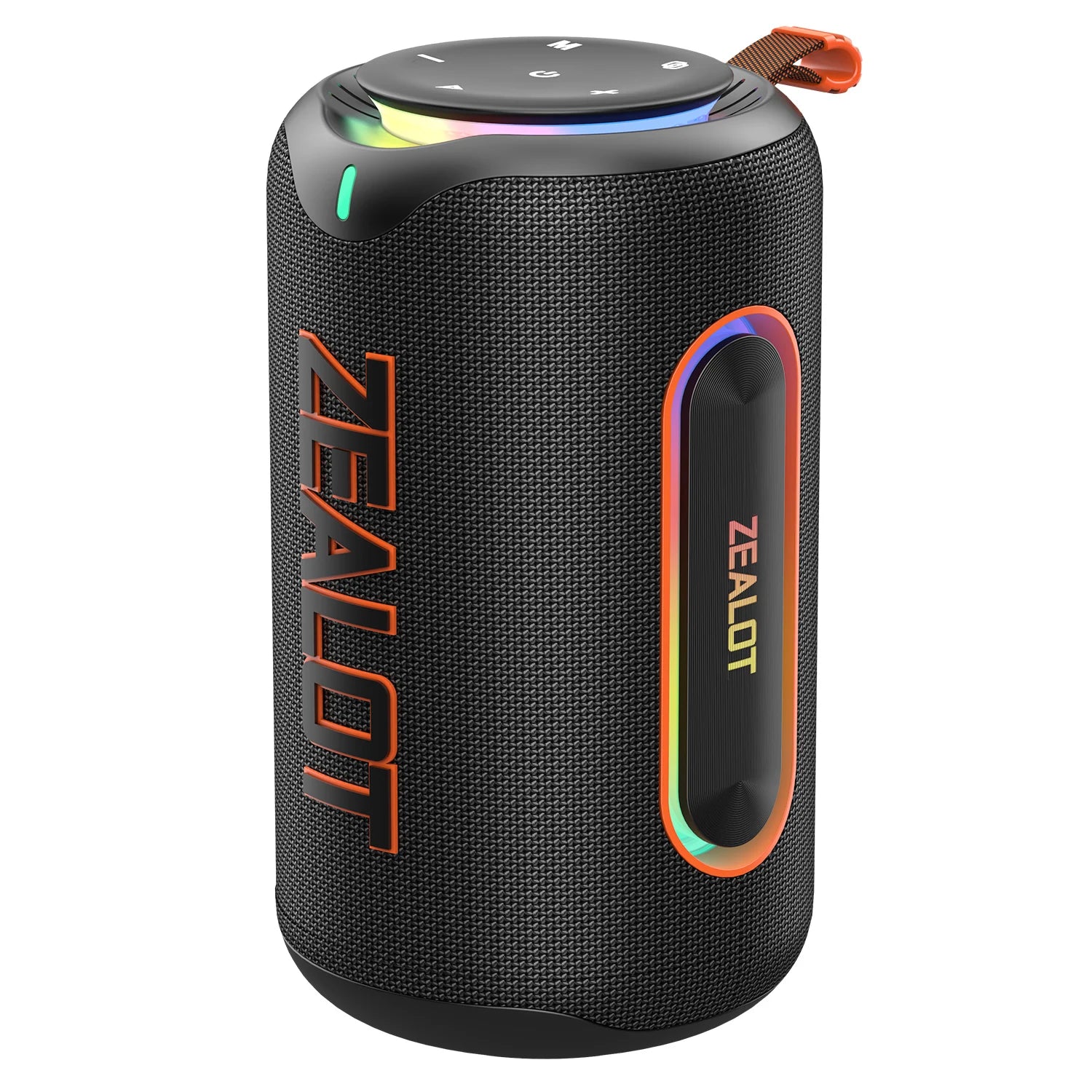 ZEALOT MP1 60W Portable Wireless Speaker, IPX6 Waterproof with RGB Lights, 8000mAh Battery, TWS Paring, TF/AUX/USB for Outdoor