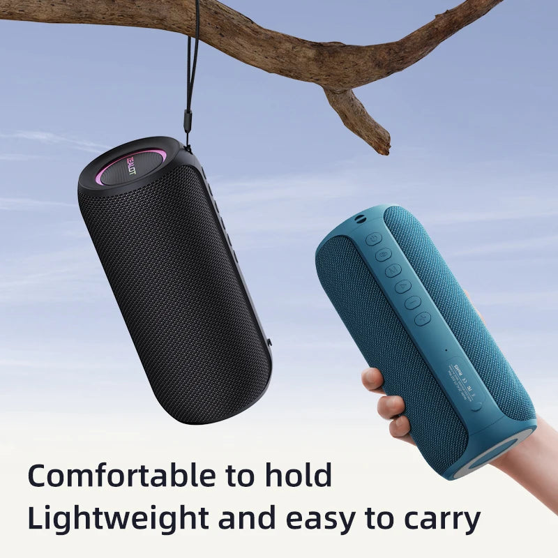 Zealot S69M for 5.2 Speaker System with Dual Wireless Microphones RGB LED Lighting  for USB Rechargeable Battery Outdoor Speaker