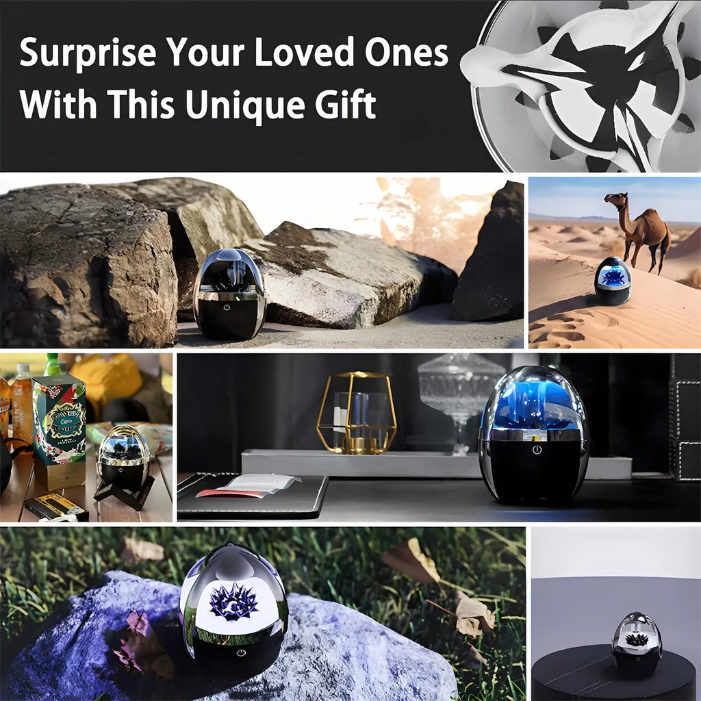 Tiktok New Popular Anti-gravity Ferrofluid Magnetic Fluid Speaker Floating Slow Down Speaker Wireless Magnetic Speaker
