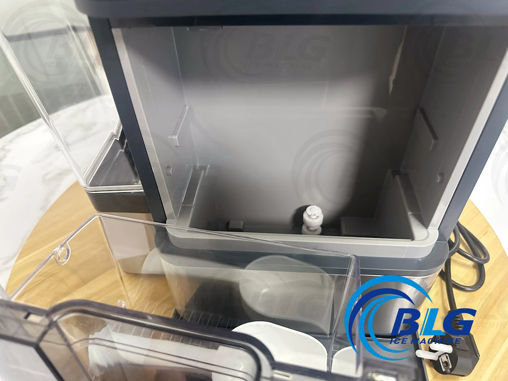 BLG Home Use for 35lb Nugget Ice Maker Quiet Operation, Easy Clean, Energy Efficient, with Water Tank, Portable Home Appliance