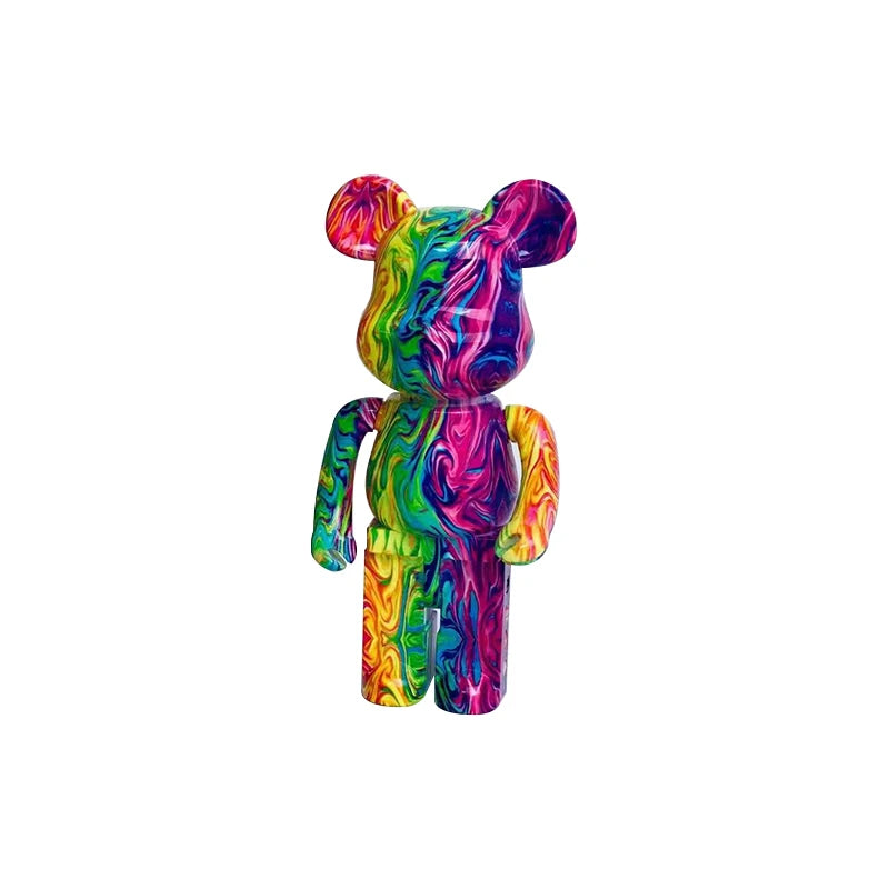 Fashion LS-02 Painted Bear Bluetooth Speaker Color Bear Creative Speaker Wireless Mini Speaker for Gift