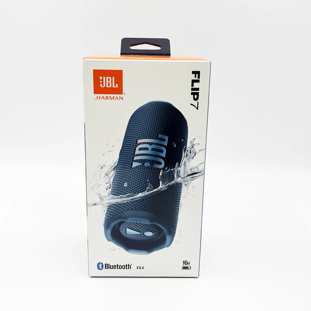 JBL FLIP7 Portable Bluetooth Speaker, Featuring a Subwoofer, AI Sound Enhancement, Suitable for Camping, and Track Events