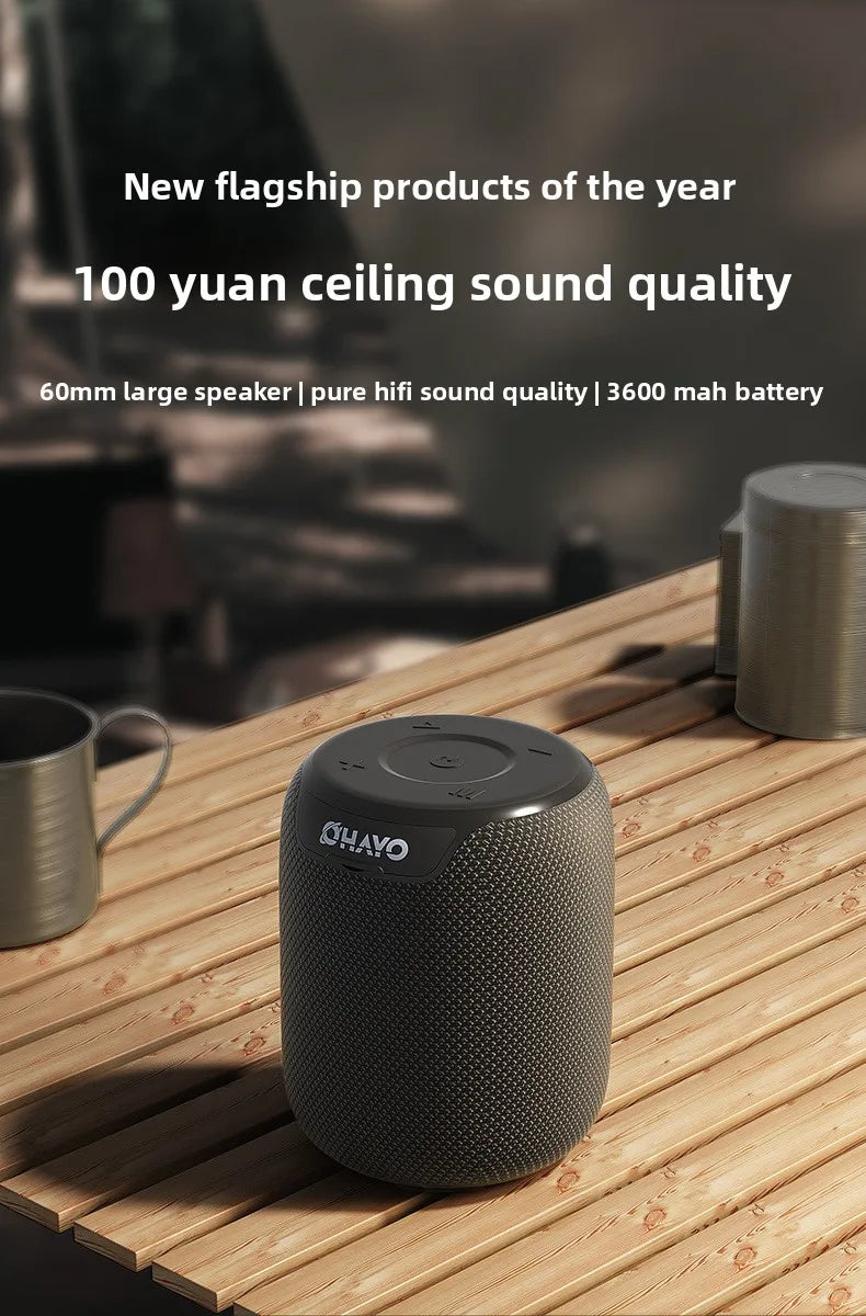 Modern X2 Mini for Bluetooth Speaker Portable Outdoor Waterproof Cross Card-Insert Design Bass Wireless Battery