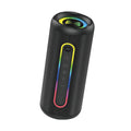 Fabric Design TWS Bluetooth Speaker 20W Portable Lanyard Dynamic RGB Light Wireless Fast Pairing Customizable Speakers
