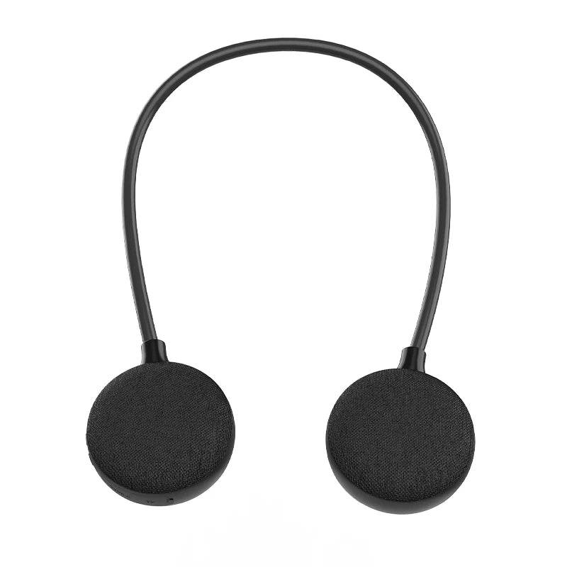 Rockmia EBS-906 Fashion Flexible Neckband Speaker Bluetooth 5.3  6W Wearable Wireless Music Player  Type C  TF Card Support