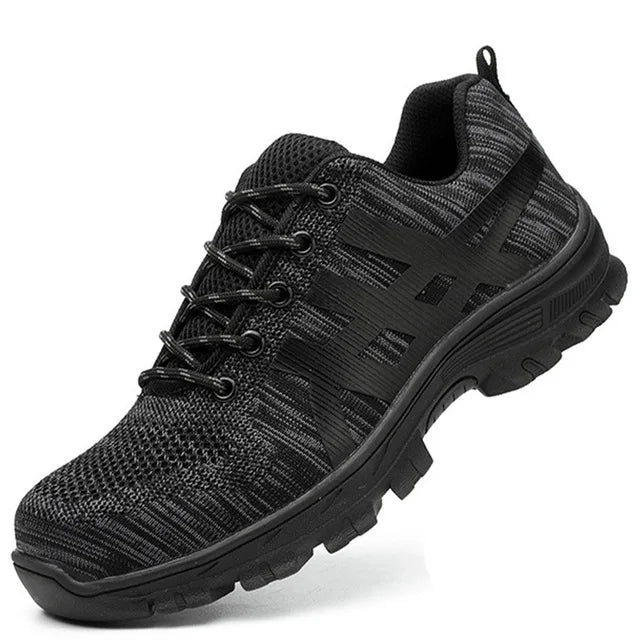 Work Sneakers Men Indestructible Steel Toe Work Shoes Safety Boot Men Shoes Anti-puncture Breathable Working Shoes For Men 48 50