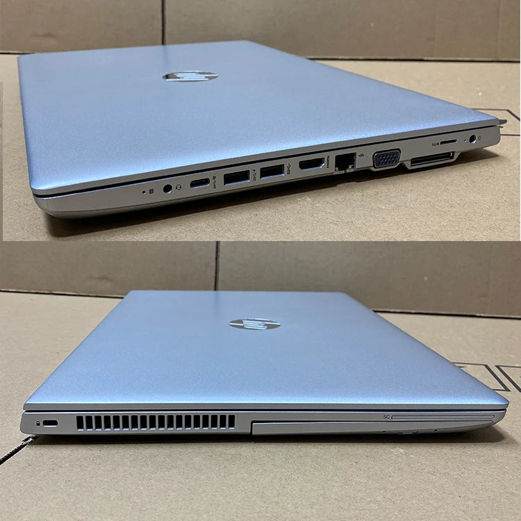 Portable 15.6 Inch Quad Core Laptop Computer Long Battery Life Intel I5 Processor English for Home Students Business Use